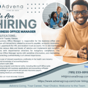 Hiring Business Office Manager