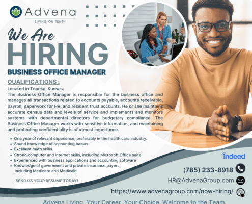 Hiring Business Office Manager